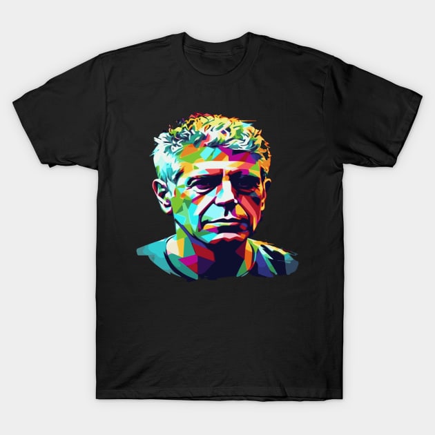 Anthony Bourdain WPAP T-Shirt by Pixy Official